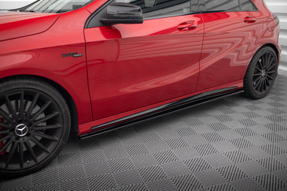 Sideskørter diffuser Mercedes A W176/ CLA 117 AMG/ CLA 117 AMG LINE Facelift
