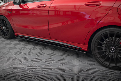 Sideskørter diffuser Mercedes A W176/ CLA 117 AMG/ CLA 117 AMG LINE Facelift
