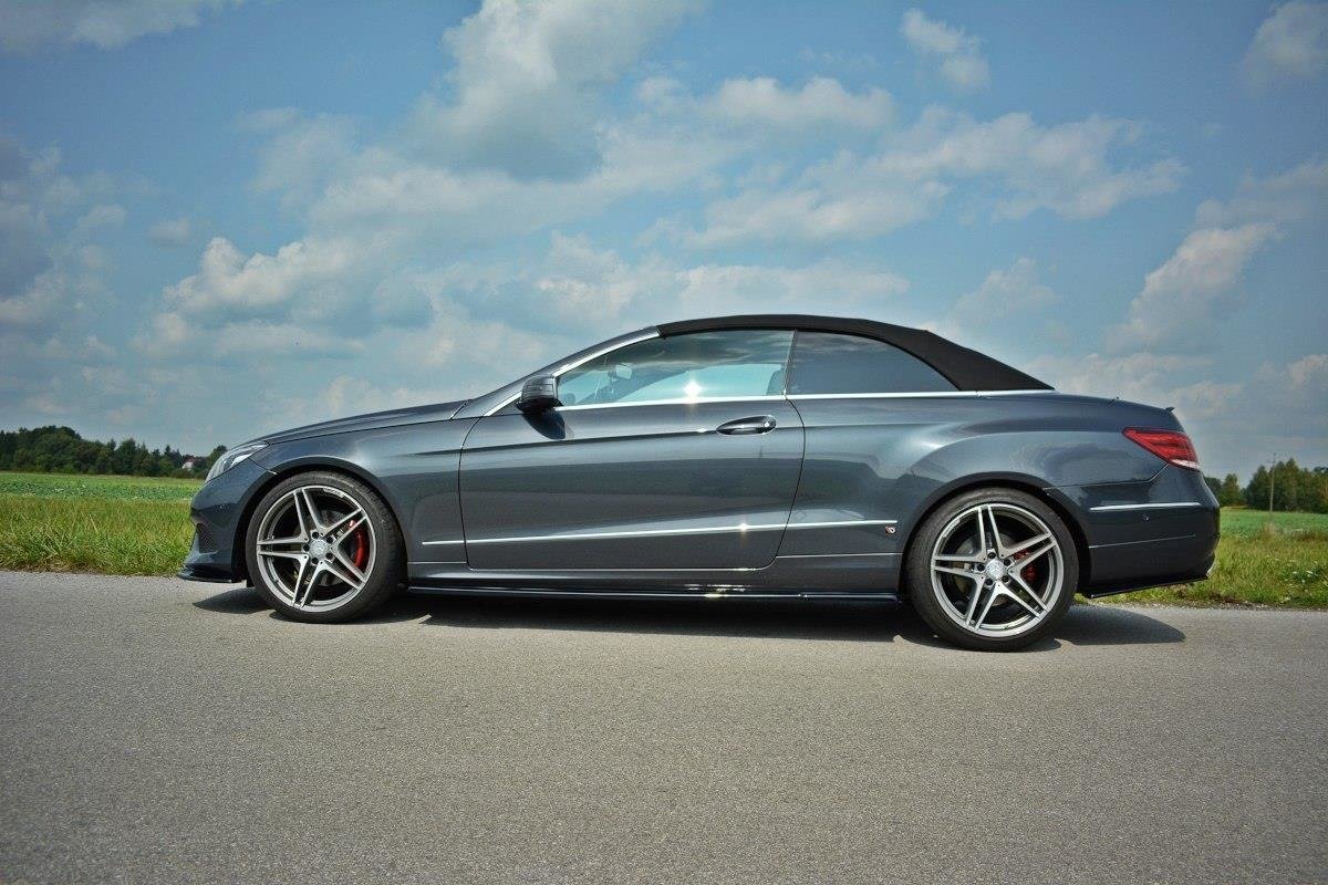 Sideskørter diffuser Mercedes - Benz E Coupe / Cabrio C207 Facelift / A207 Facelit