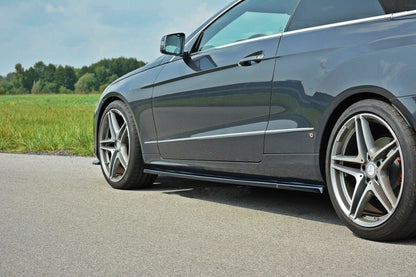 Sideskørter diffuser Mercedes - Benz E Coupe / Cabrio C207 Facelift / A207 Facelit