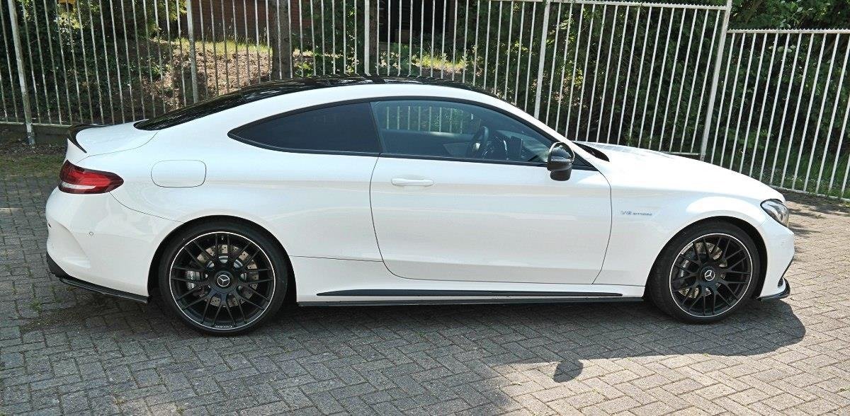 Sideskørter diffuser Mercedes C-class C205 63AMG Coupe