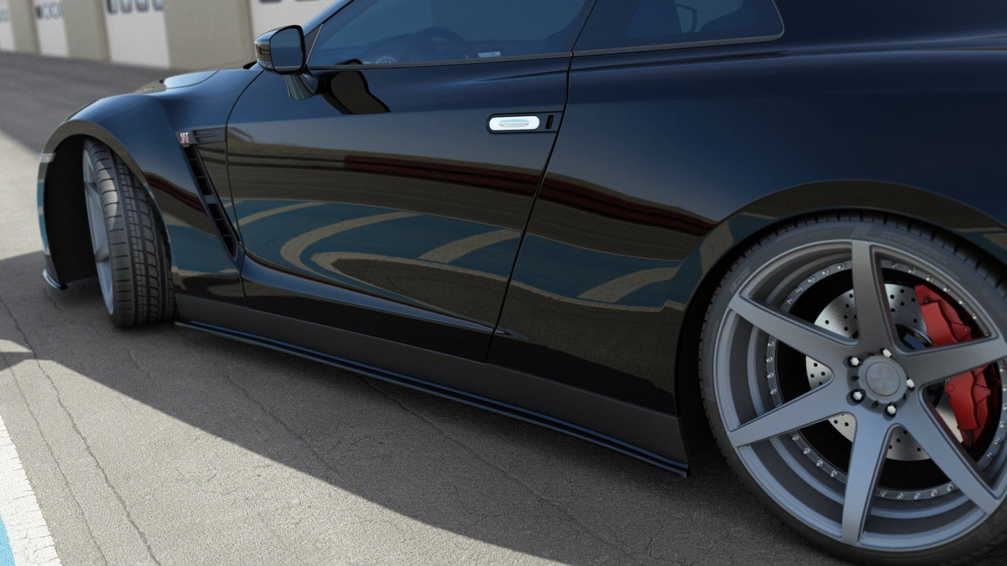 Sideskørter diffuser NISSAN GT-R PREFACE COUPE (R35-SERIES)