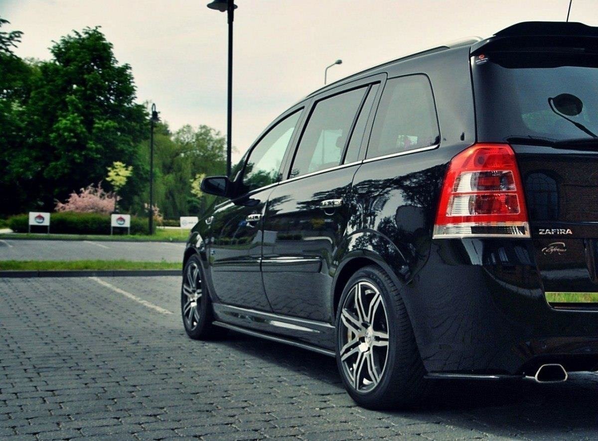 Sideskørter diffuser OPEL ZAFIRA B OPC