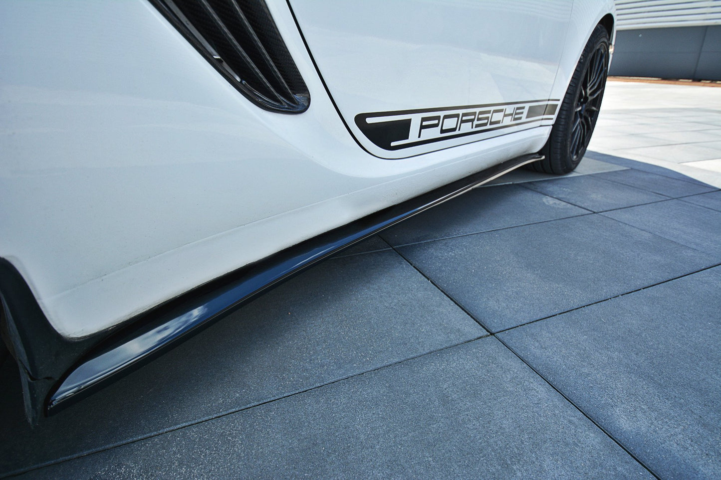 Sideskørter diffuser PORSCHE CAYMAN S 987C