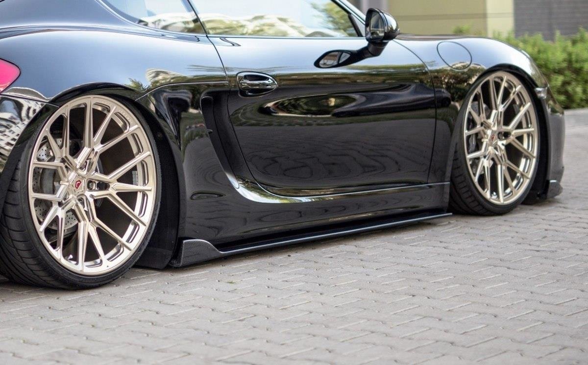 Sideskørter diffuser Porsche Cayman Mk2 981C