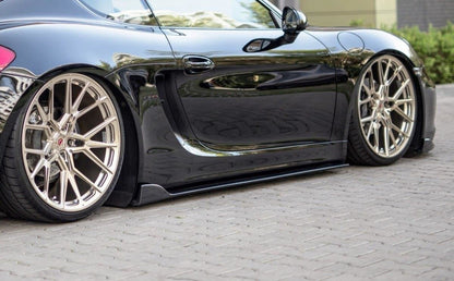 Sideskørter diffuser Porsche Cayman Mk2 981C
