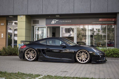 Sideskørter diffuser Porsche Cayman Mk2 981C