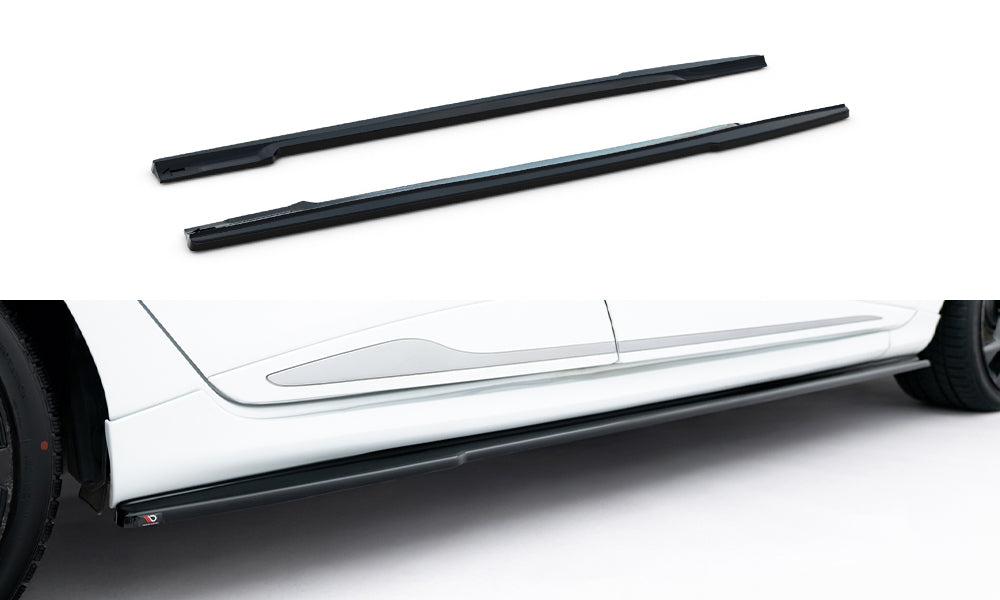 Sideskørter diffuser RENAULT CLIO MK4 RS
