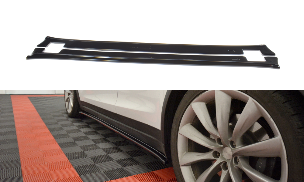 Sideskørter diffuser V.1 TESLA MODEL X