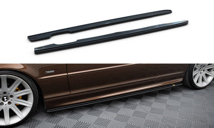 Sideskørter diffuser V.1 til BMW 3 E46 MPACK COUPE