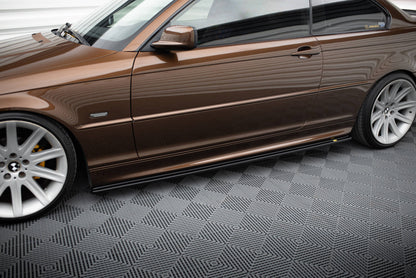 Sideskørter diffuser V.1 til BMW 3 E46 MPACK COUPE