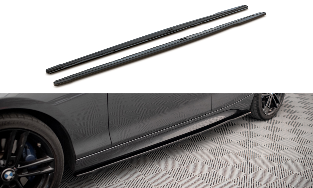 Sideskørter diffuser V.2 BMW 1 F20 M135i / M140i / M-Pack