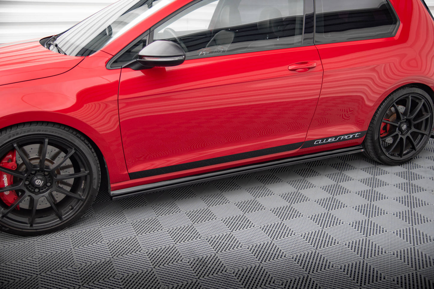 Sideskørter diffuser VW GOLF Mk7 GTI CLUBSPORT