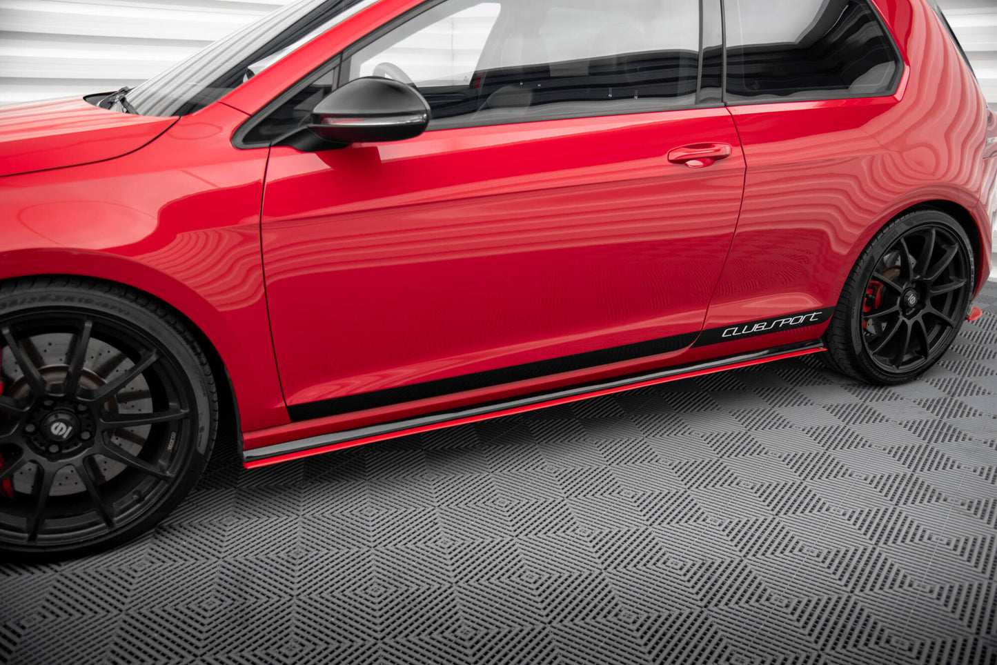 Sideskørter diffuser VW GOLF Mk7 GTI CLUBSPORT