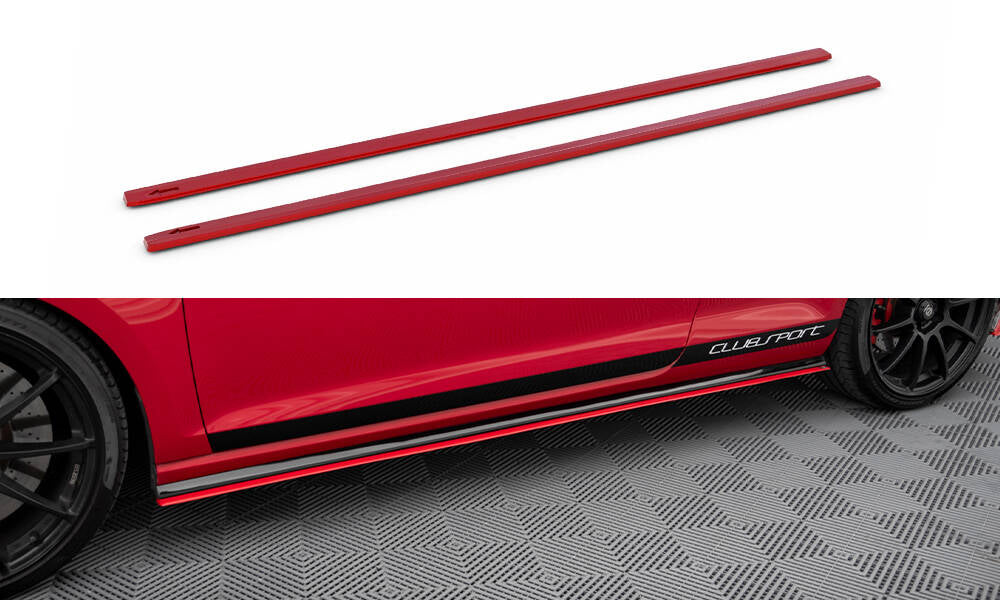 Sideskørter diffuser VW GOLF Mk7 GTI CLUBSPORT