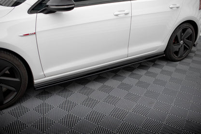 Sideskørter diffuser VW GOLF VII GTI PREFACE/FACELIFT (Bredt)