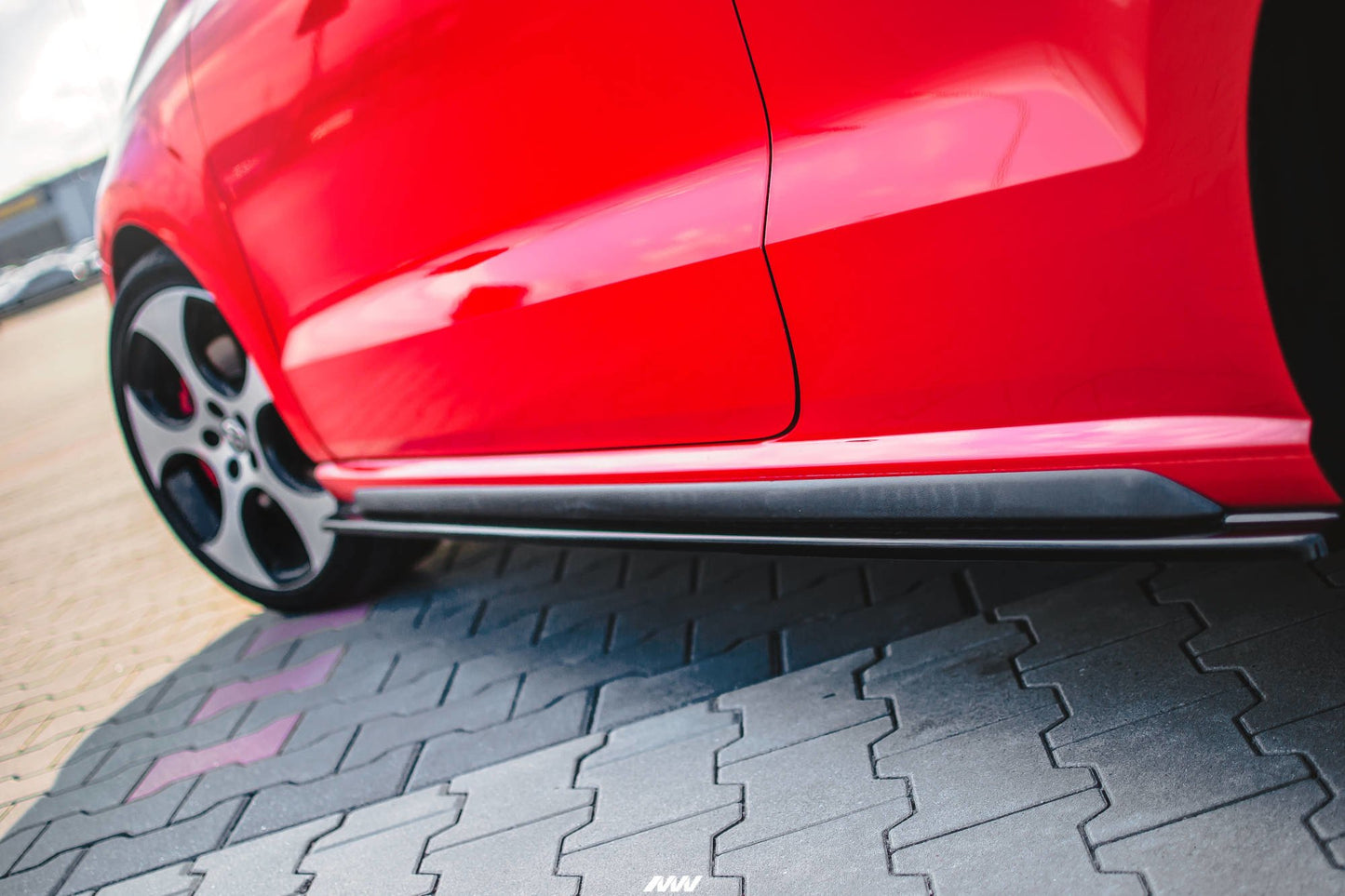 Sideskørter diffuser Volkswagen Polo GTI Mk5