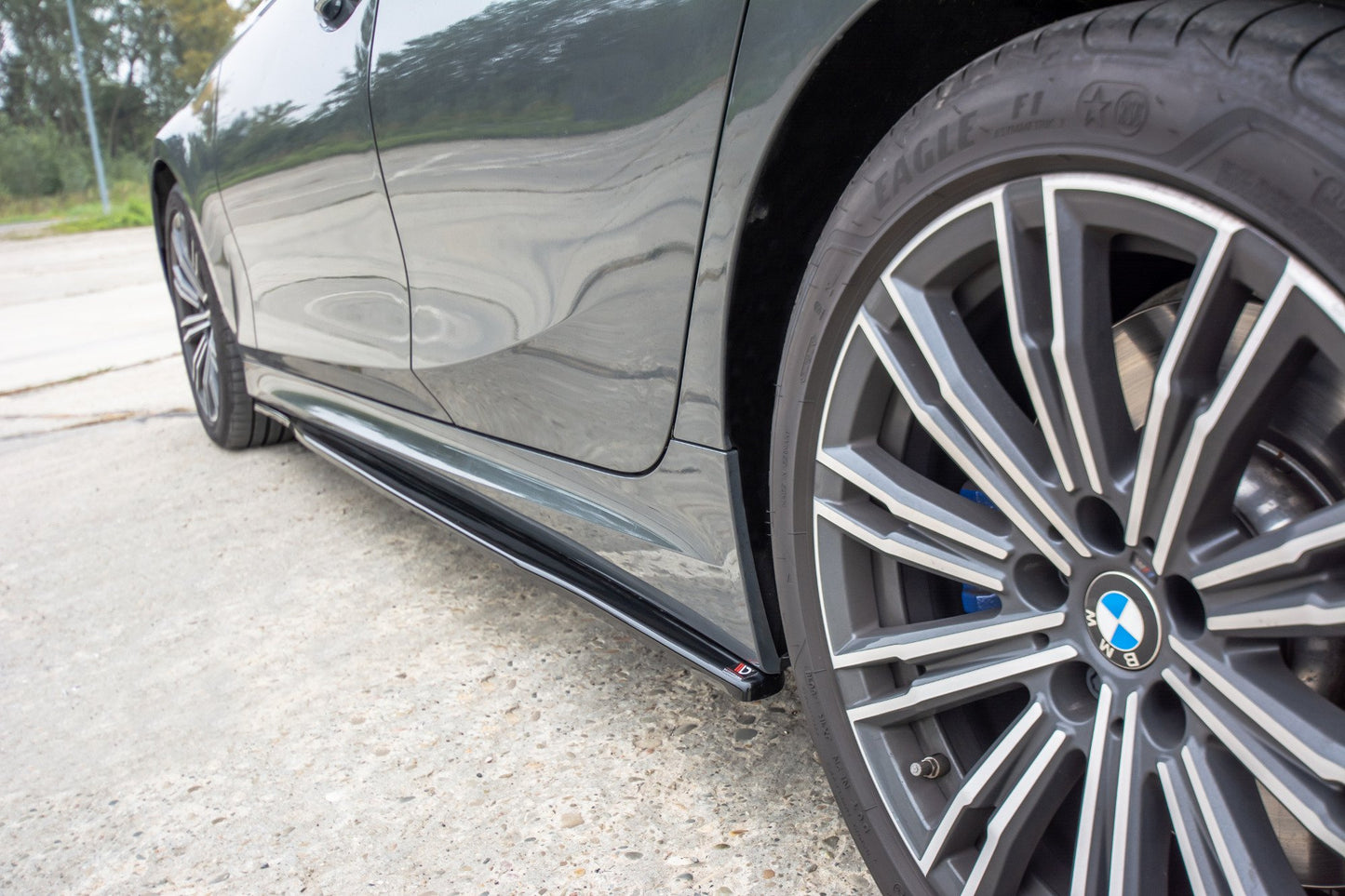 Sideskørter diffuser til BMW 3 G20 M-pack