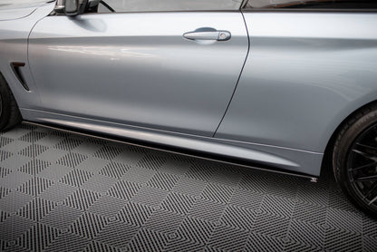 Sideskørter diffuser til BMW 4 Coupe / Gran Coupe / Cabrio M-Pack F32 / F36 / F33