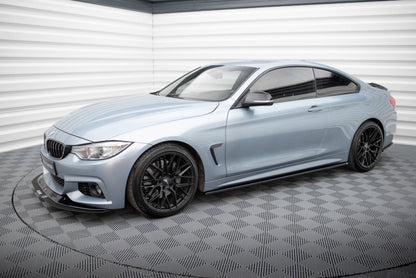 Sideskørter diffuser til BMW 4 Coupe / Gran Coupe / Cabrio M-Pack F32 / F36 / F33