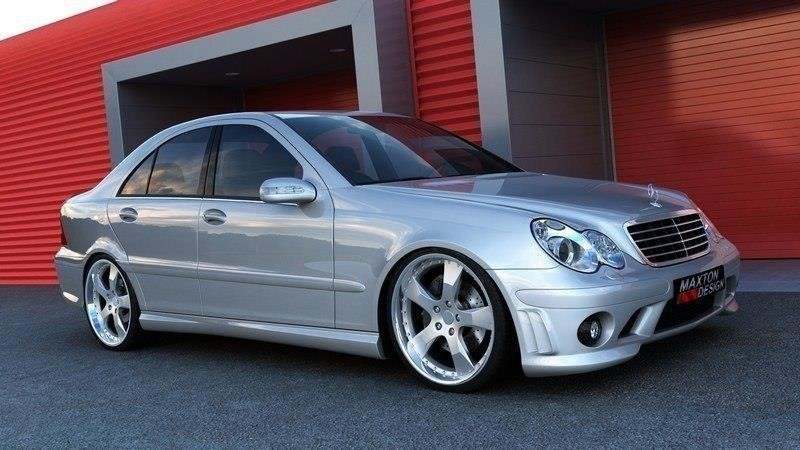 Sideskørter MERCEDES C W203 < AMG 204 LOOK>