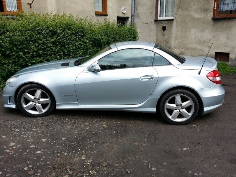 Sideskørter MERCEDES SLK R171 (SLK R172 AMG LOOK) ABS PLASTIC