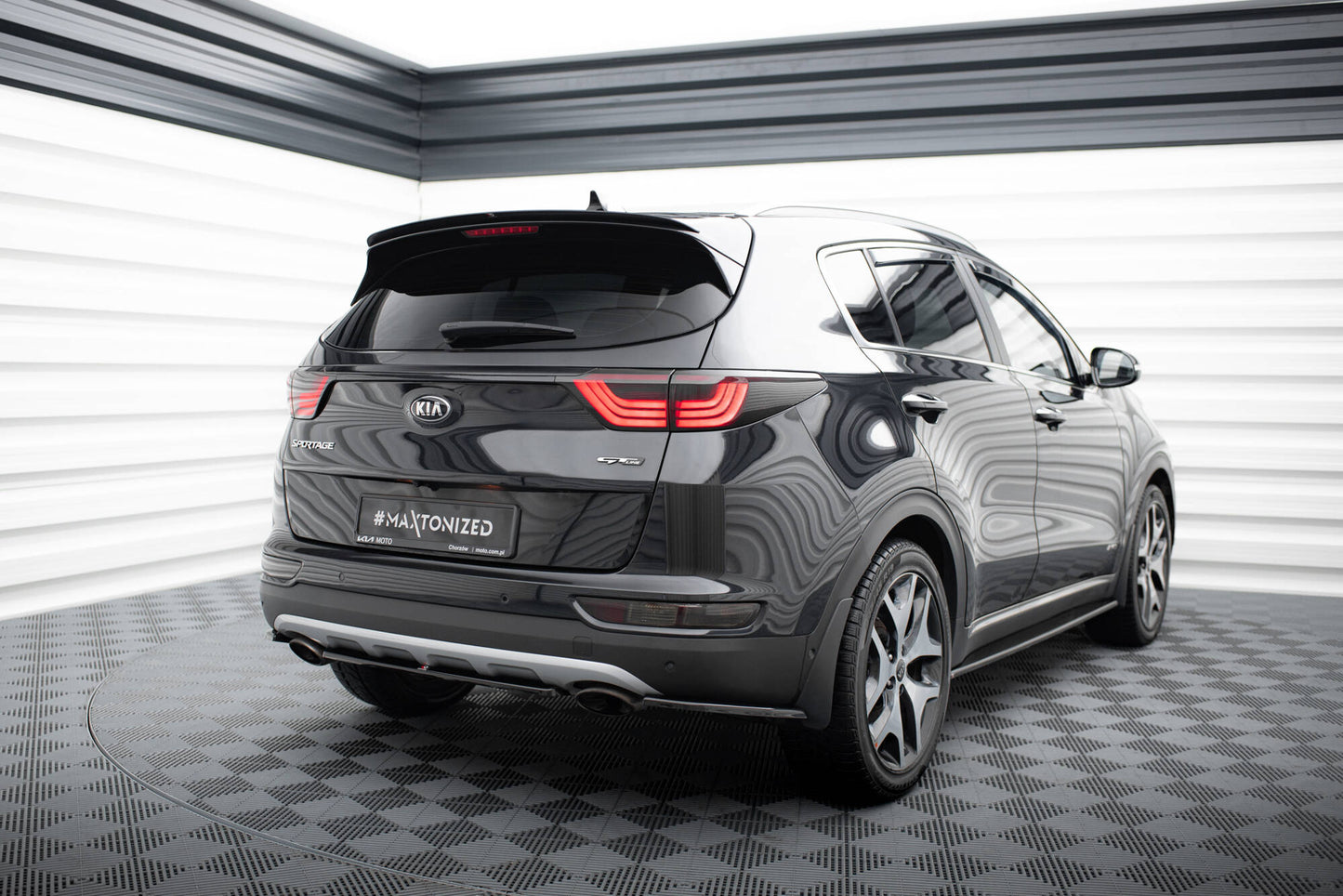 Spoiler cap KIA SPORTAGE mk4 GT-Line