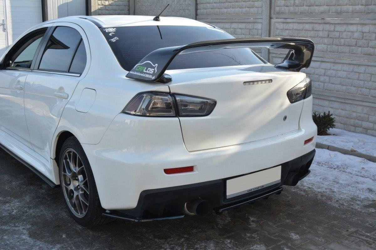 Spoiler cap Mitsubishi Lancer Evo X