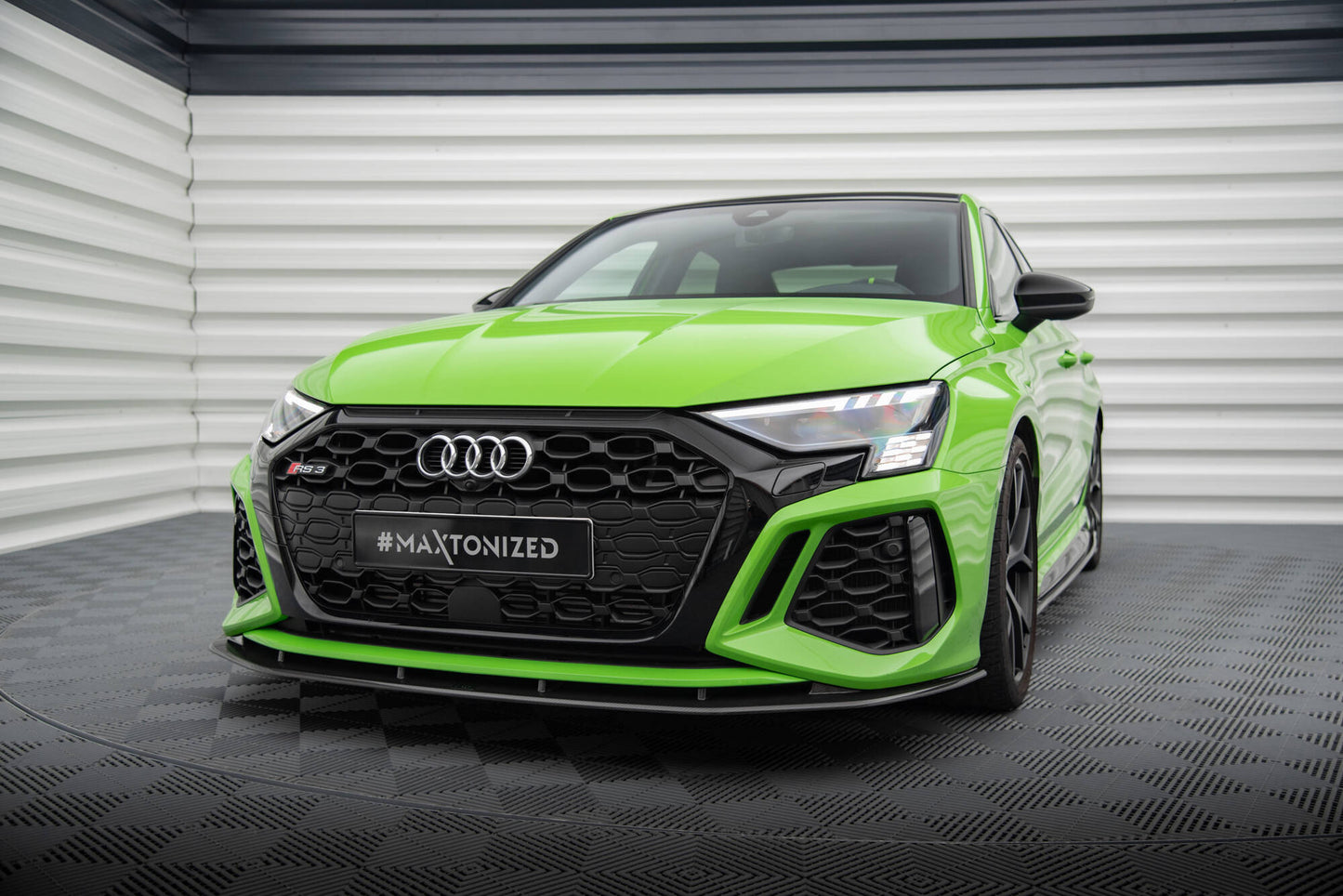 Splitter sæt Prepreg kulfiber   Audi RS3 8Y Sedan