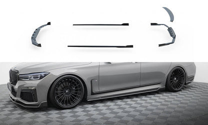 Splitter sæt Prepreg kulfiber   BMW 7 M-Pack G11 Facelift