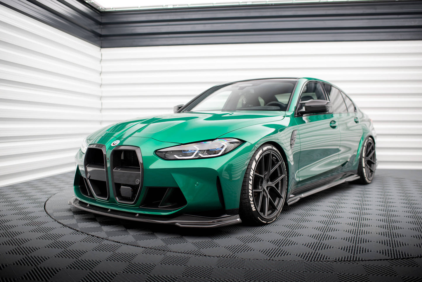 Splitter sæt Prepreg kulfiber   BMW M3 G80 Sedan