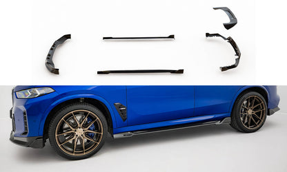 Splitter sæt Prepreg kulfiber   BMW X5 M-Pack G05 Facelift