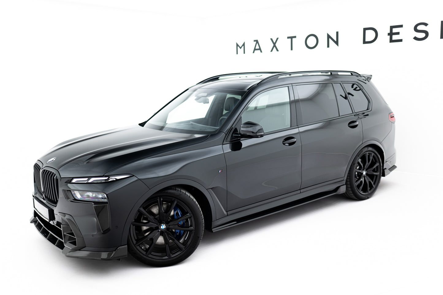 Kulfiber splitter sæt Prepreg kulfiberV.2 BMW X7 M-Pack G07 Facelift