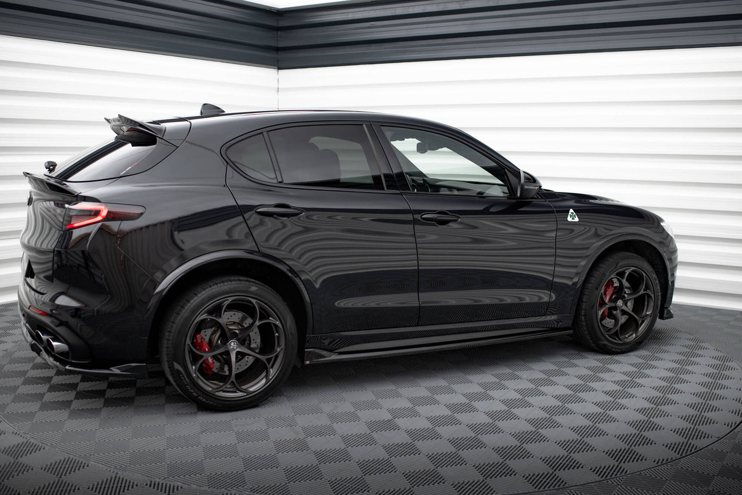 Splitter sæt Alfa Romeo Stelvio Quadrifoglio Mk1