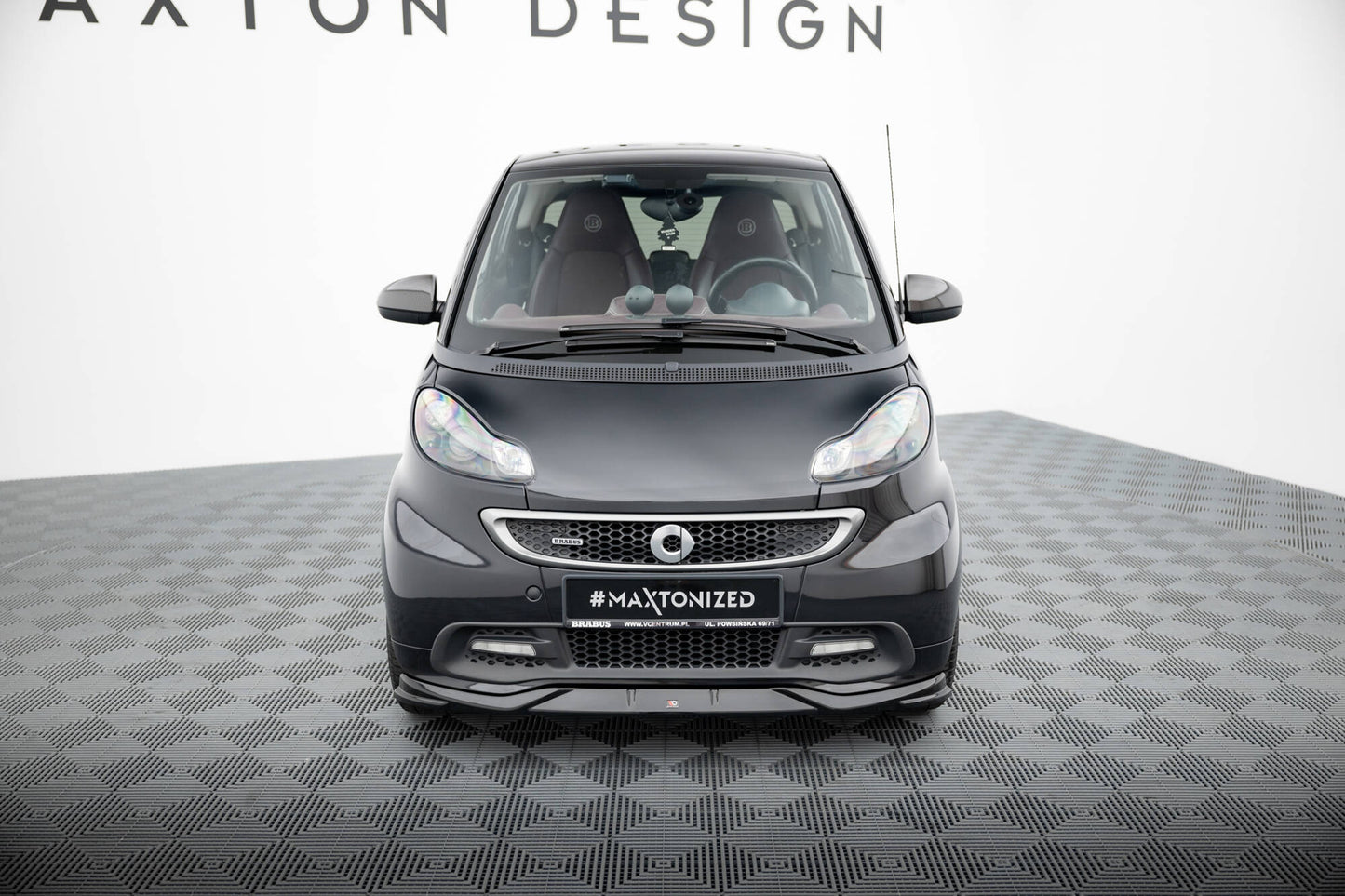 Splitter sæt Brabus Smart Fortwo C451 Facelift