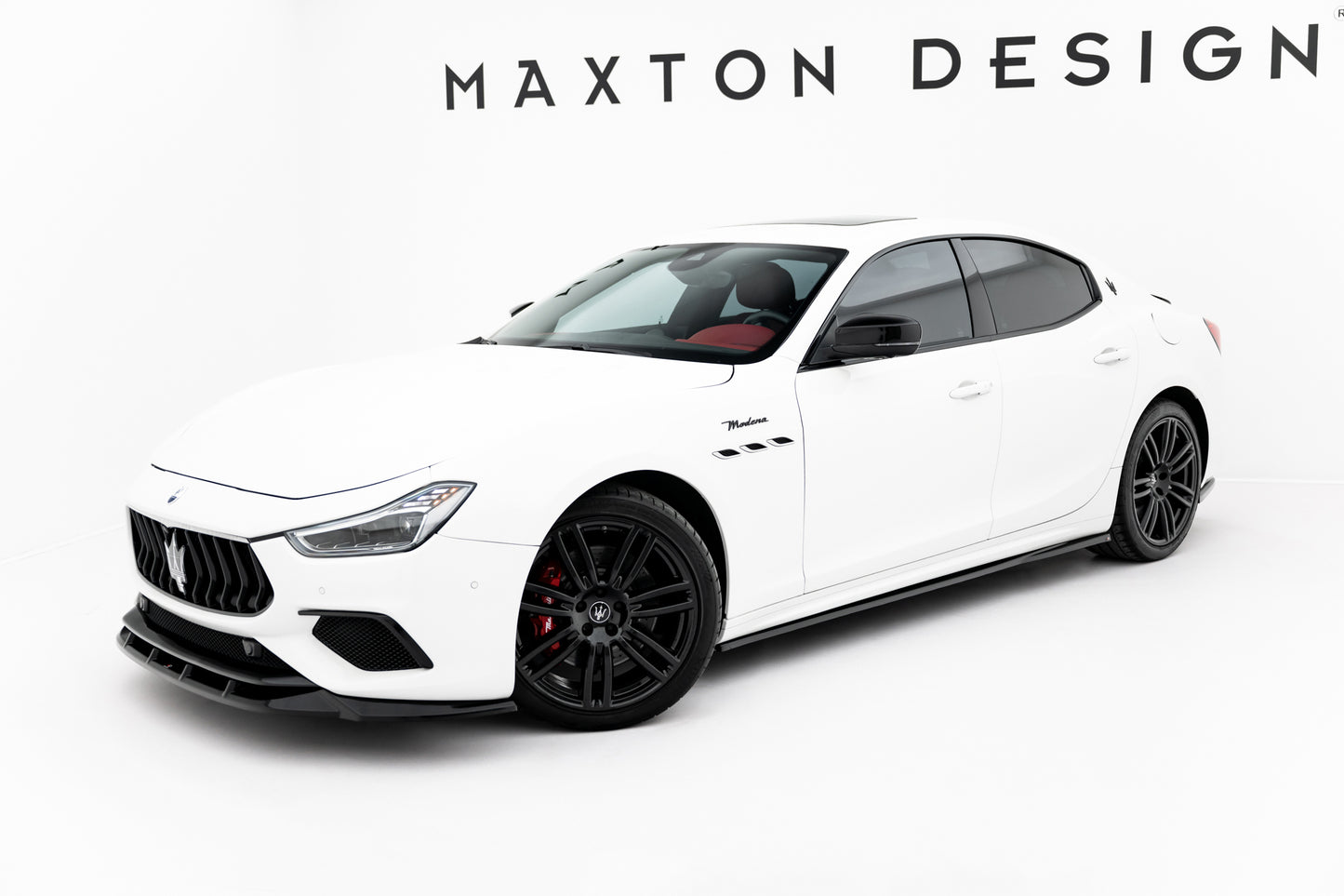 Splitter sæt Maserati Ghibli Modena Mk3 Facelift