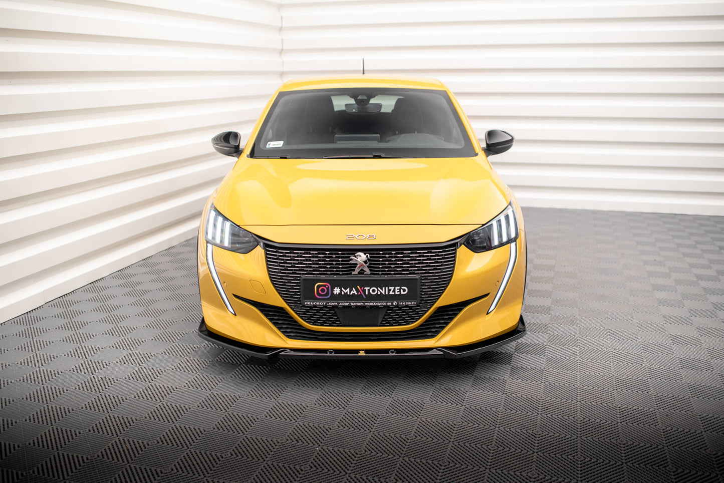 Splitter sæt Peugeot 208 GT Mk2
