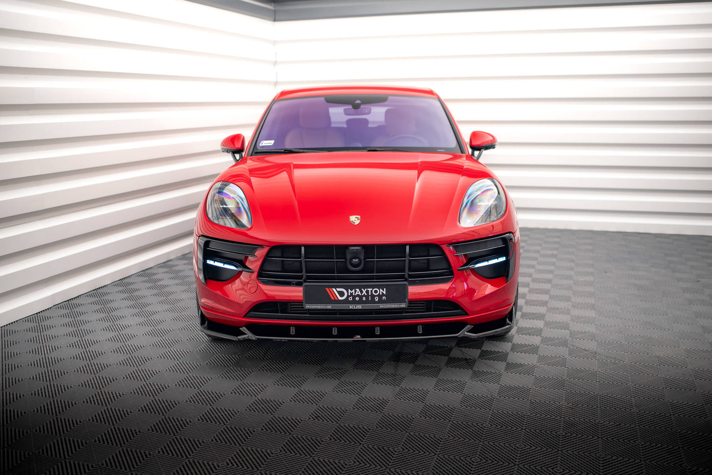 Splitter sæt Porsche Macan GTS / Sport Design Mk1 Facelift