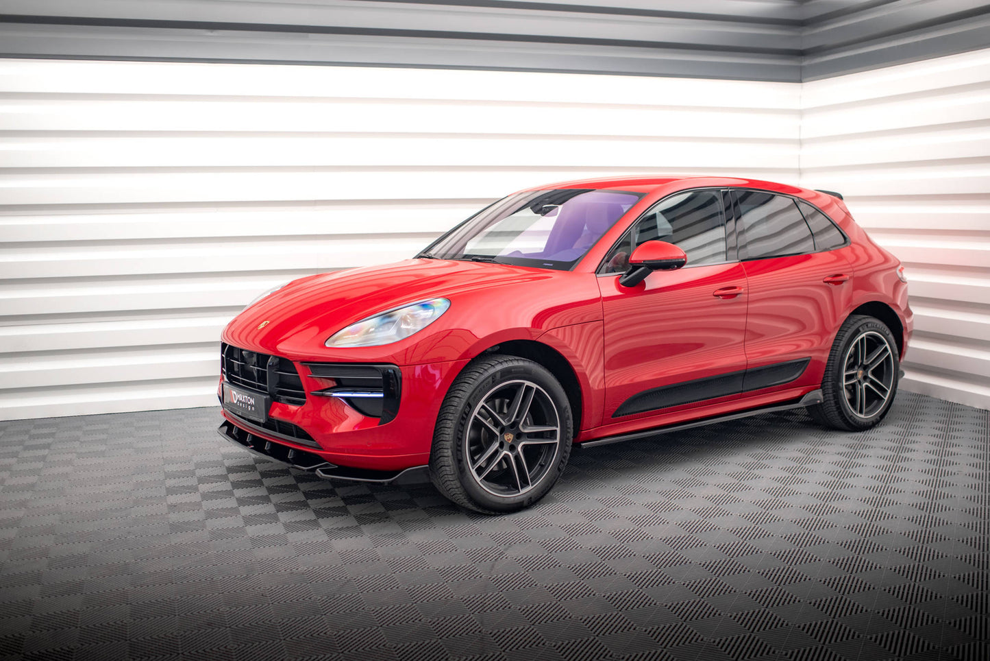 Splitter sæt Porsche Macan GTS / Sport Design Mk1 Facelift