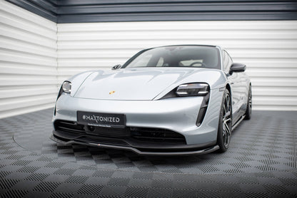 Splitter sæt Porsche Taycan / Taycan 4 / Taycan 4S / Taycan GTS Mk1