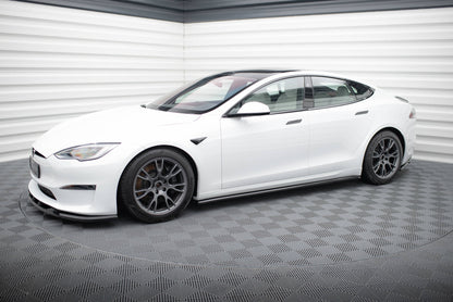 Splitter sæt Tesla Model S Plaid Mk1 Facelift