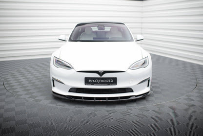 Splitter sæt Tesla Model S Plaid Mk1 Facelift