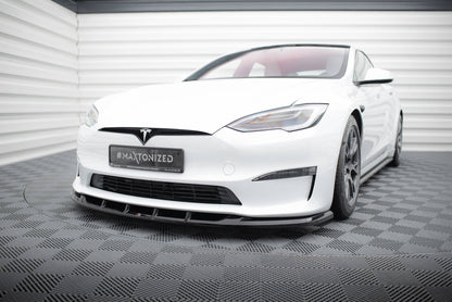Splitter sæt Tesla Model S Plaid Mk1 Facelift