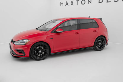 Splitter sæt V.1 Volkswagen Golf R Hatchback Mk7 Facelift