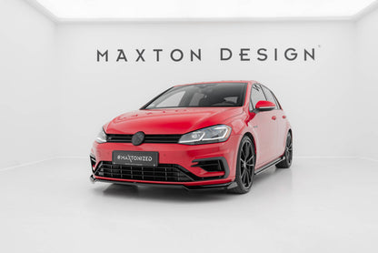 Splitter sæt V.1 Volkswagen Golf R Hatchback Mk7 Facelift