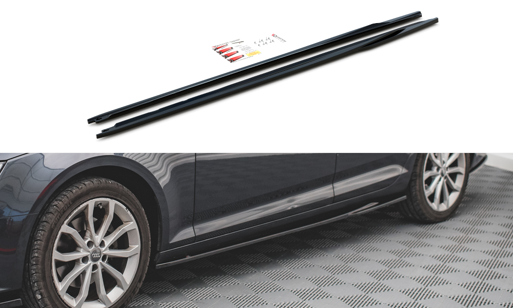 Sideskørter diffuser Audi A4 B9