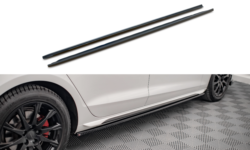 Sideskørter diffuser Audi A4 B9 Facelift