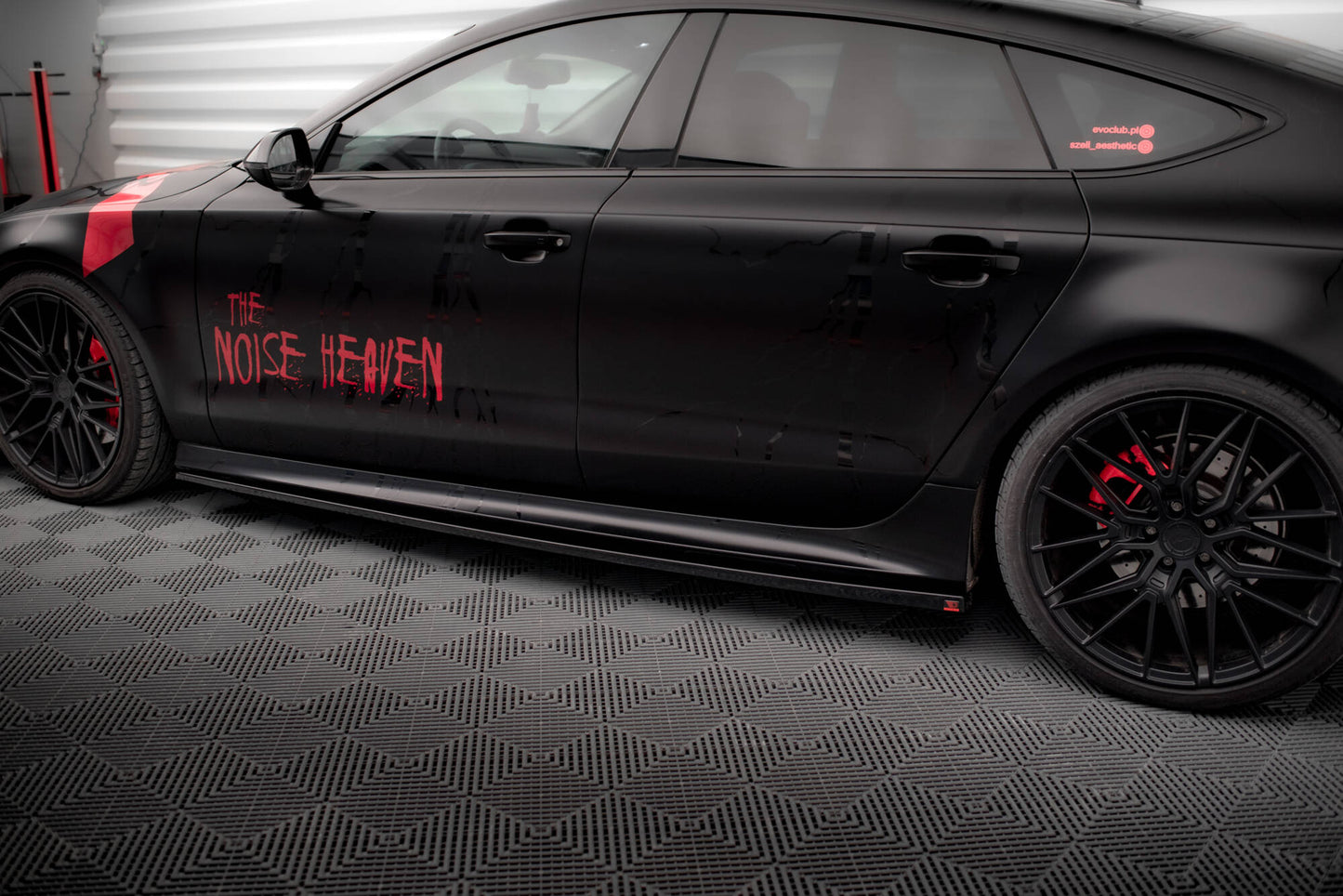 Sideskørter diffuser Audi A7 RS7 Look C7