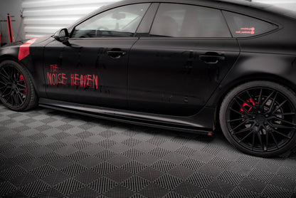 Sideskørter diffuser Audi A7 RS7 Look C7
