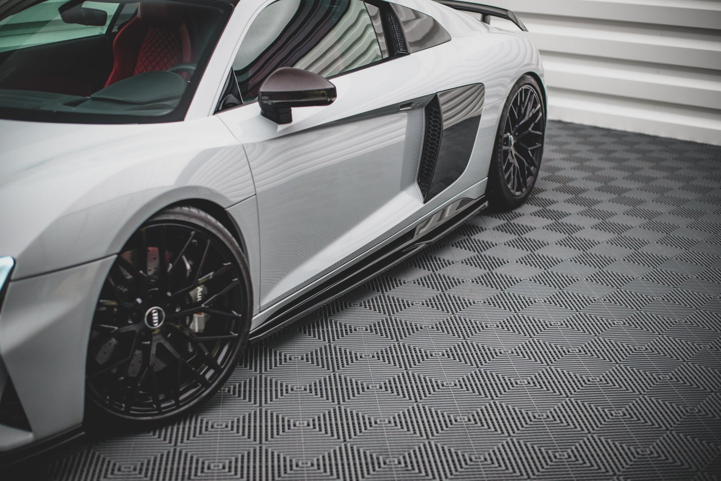 Sideskørter diffuser Audi R8 Mk2 Facelift
